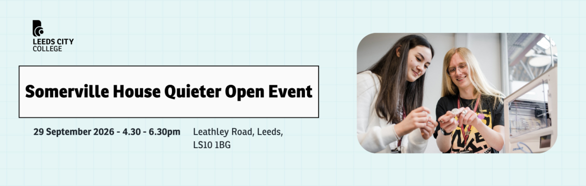 Quieter Open Event - Somerville House