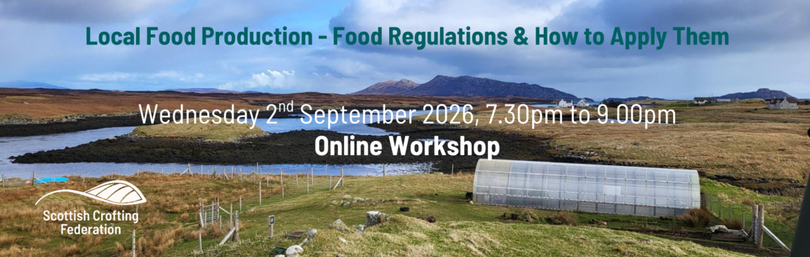 Advertisement for online workshop re whole farm plan