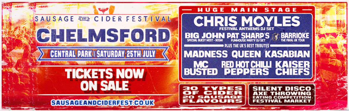 Sausage and Cider Festival - Chelmsford 2026