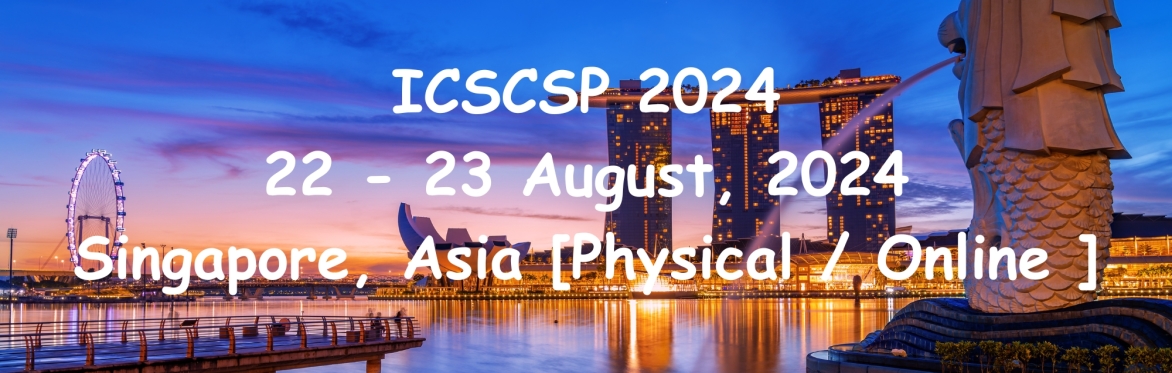 International Conference on Soft Computing and Signal Processing 2024 [ICSCSP 2024]