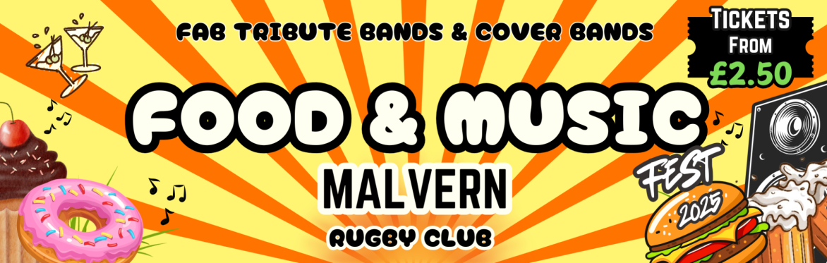 Food and music festival fabulous tribute bands tickets from £2.50