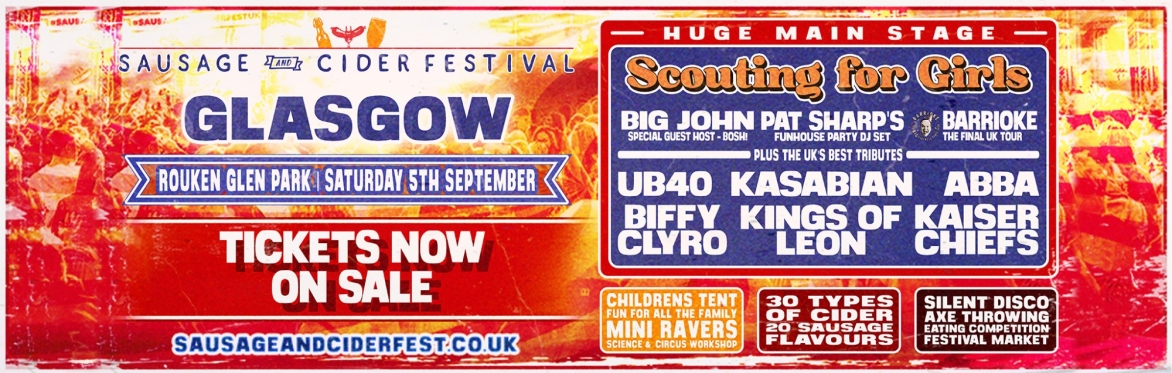 Sausage and Cider Festival - Glasgow 2026