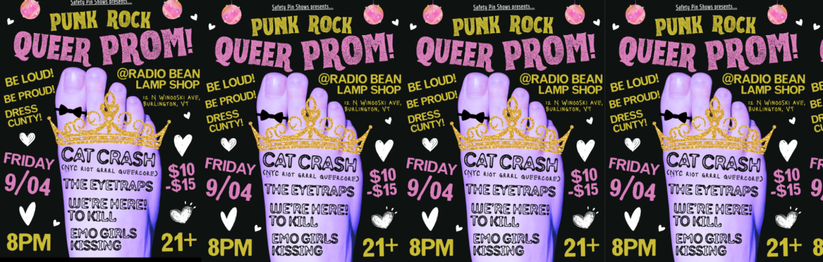 PUNK ROCK QUEER PROM! @ the Light Club Lamp Shop ft. Cat Crash!, The Eyetraps, Emo Girls Kissing, & We're Here! To Kill.