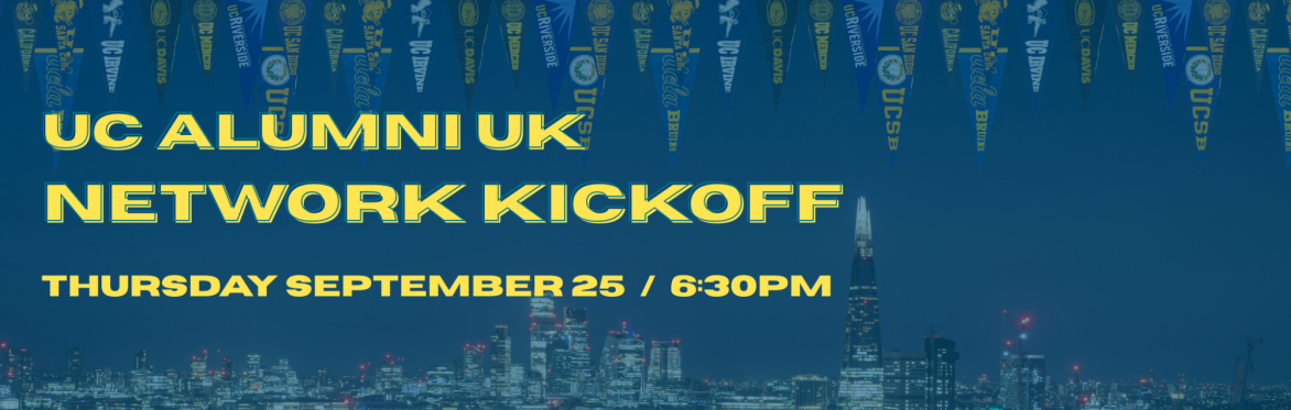 UC Alumni UK Network Kick-Off | Pitch Lab with UC Santa Cruz