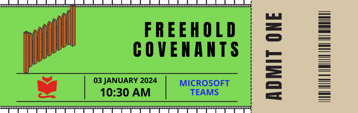 Exam Crash Course Session - Freehold Covenants