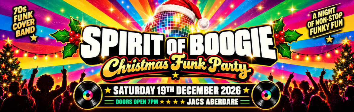 🎄🕺 SPIRIT OF BOOGIE – CHRISTMAS FUNK PARTY 🪩✨