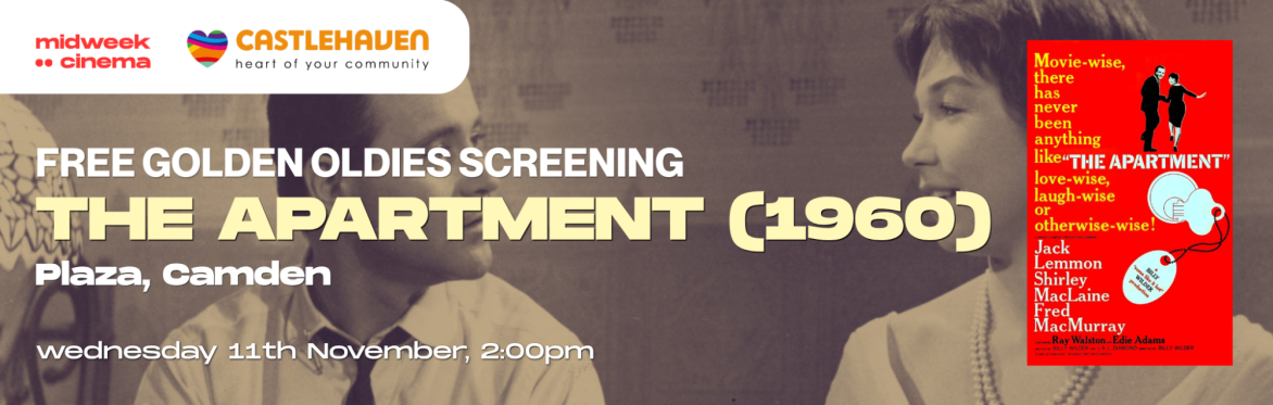 THE APARTMENT (1960) in association with Castlehaven