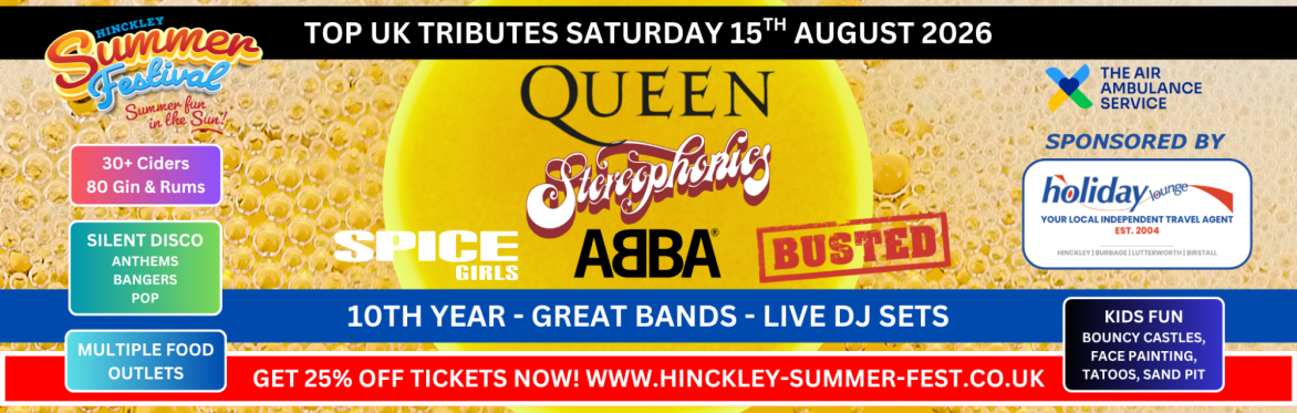 HINCKLEY SUMMER FESTIVAL 2048x652