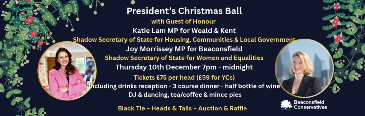 BCCA President's Ball with Katie Lam MP & Joy Morrissey MP