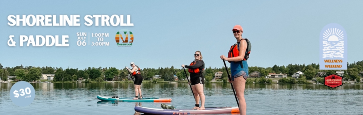 Shoreline Stroll & Paddle with Mosswood Adventures