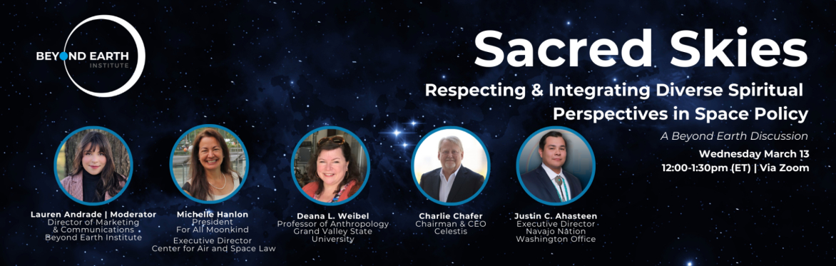 Webinar: Sacred Skies-Integrating Diverse Spiritual Perspectives in Space Policy