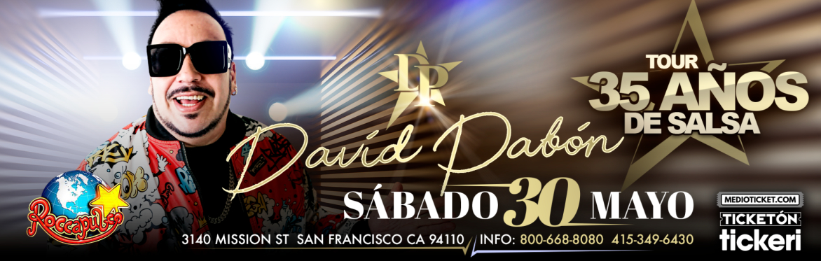 DAVID PABON EN SAN FRANCISCO