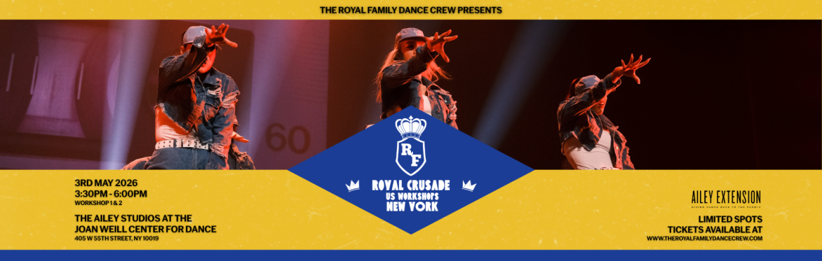 The Royal Family Dance Crew presents The Royal Crusade U.S. Tour 2026 in New York, NY