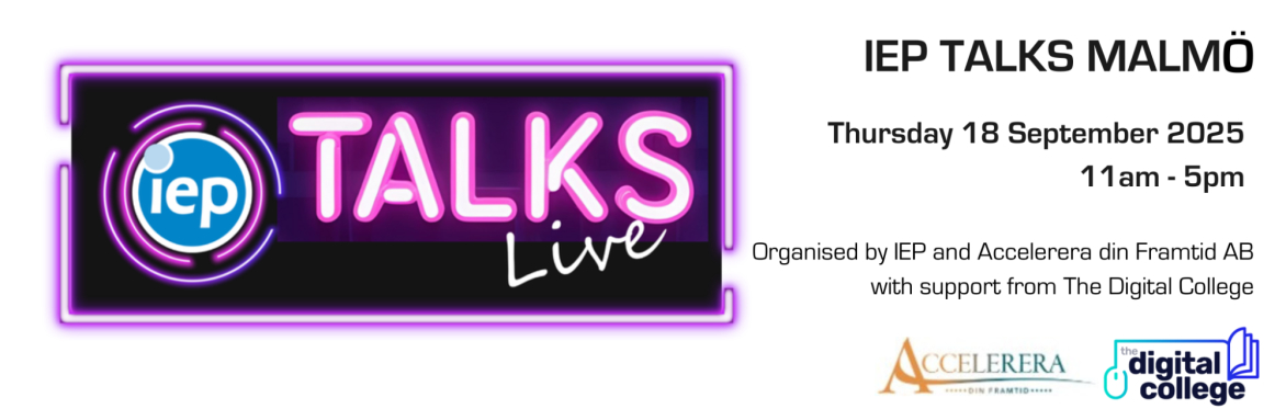 IEP-samtal live i Sverige / IEP Talks Live Sweden