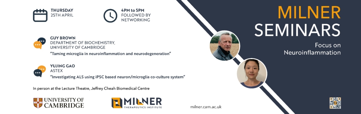 Milner Seminar: Focus on neuroinflammation