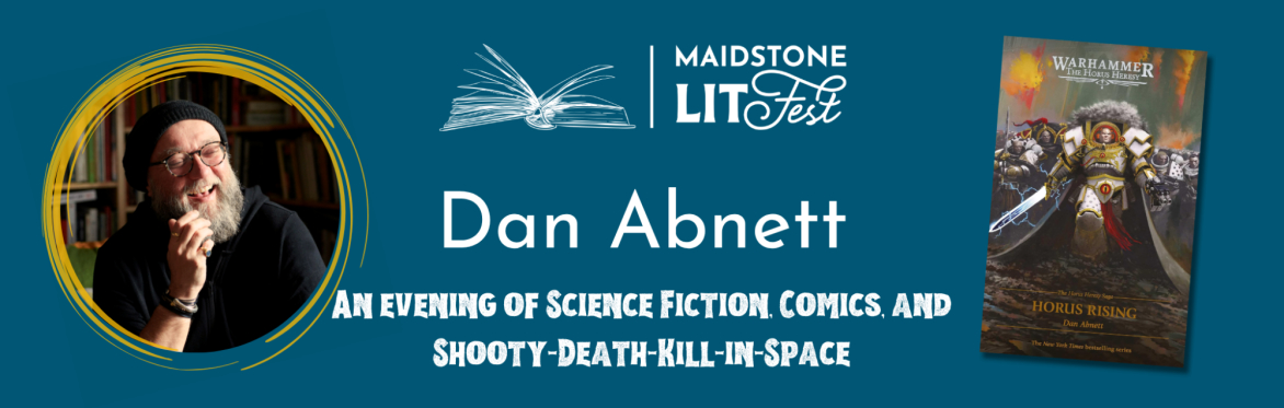 An evening of Science Fiction, Comics, and Shooty-Death-Kill-in-Space with Dan Abnett