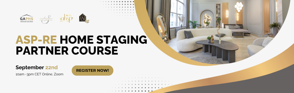 ACCREDITED STAGING PARTNER® - REAL ESTATE AGENT (ASP®-RE) COURSE