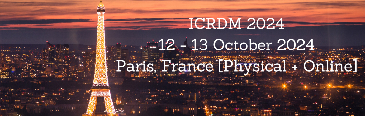 International Conference on Robotics and Digital Manufacturing 2024 [ICRDM 2024]