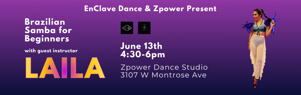 Samba for Beginners with guest instructor Laila!