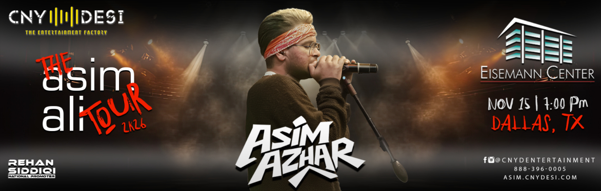 Asim Azhar Live in Dallas
