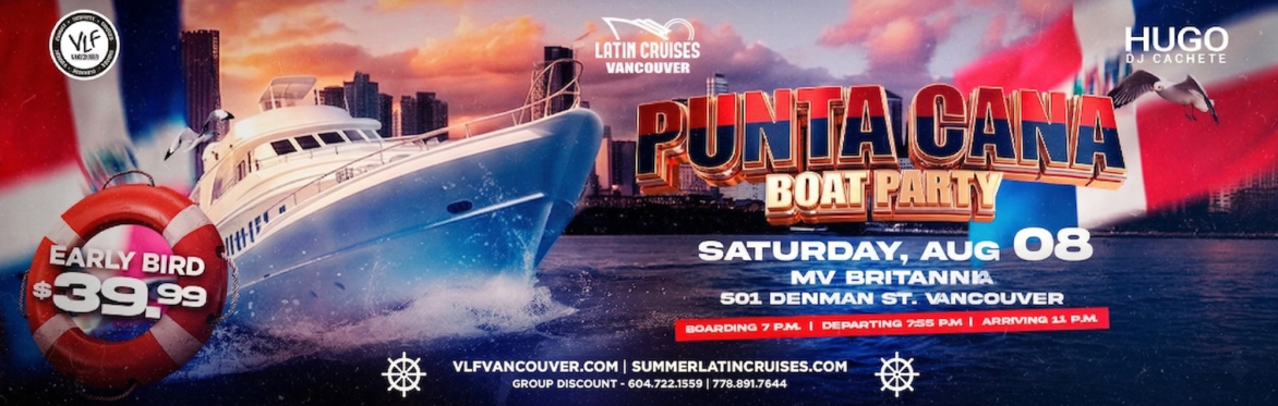 Latin Cruises 7 | Punta Cana Party Boat 2026