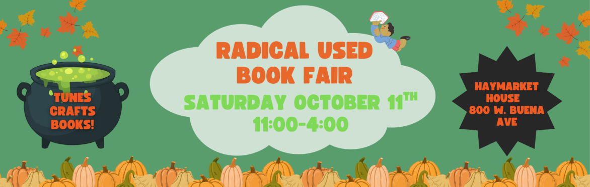 Radical Used Book Fair!