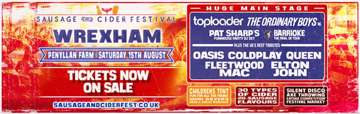 Sausage and Cider Festival - Wrexham 2026