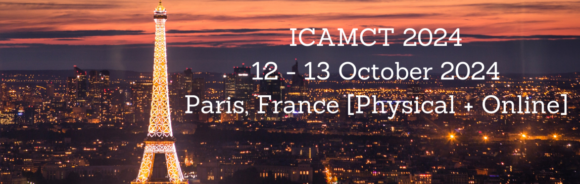 International Conference on Applied Mathematics and Communication Technology 2024 [ICAMCT 2024]