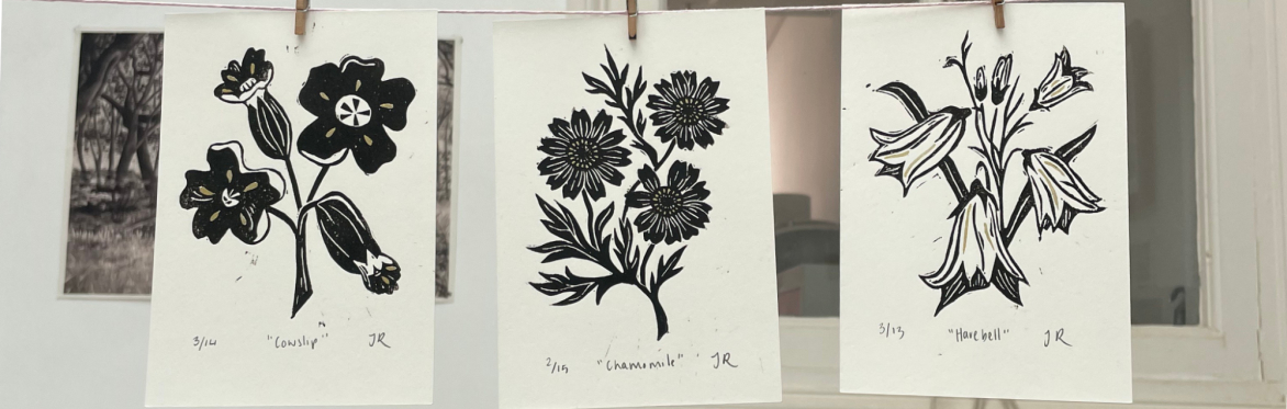 Linocut Taster Workshop: Wildflowers