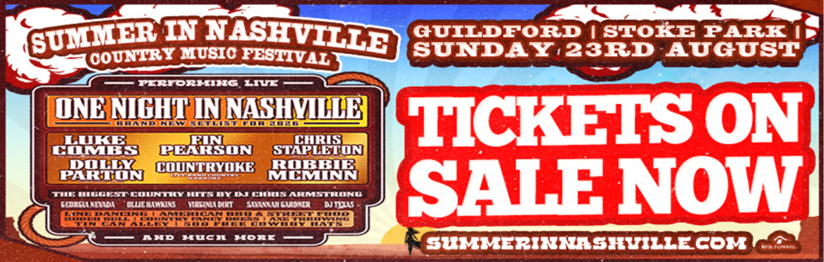 Summer In Nashville -  Guildford 2026