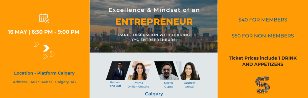 Excellence & Mindset of an Entrepreneur - YYC