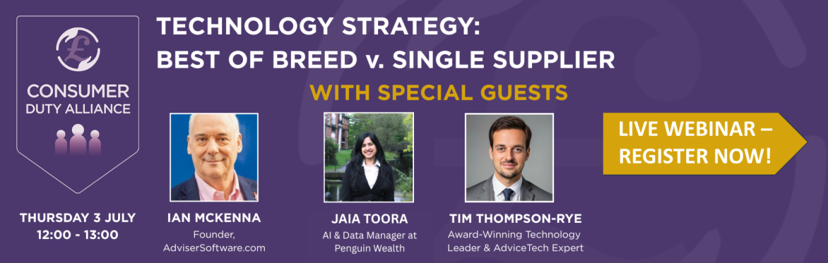 CDA Technology Forum - "Best of breed vs single supplier"