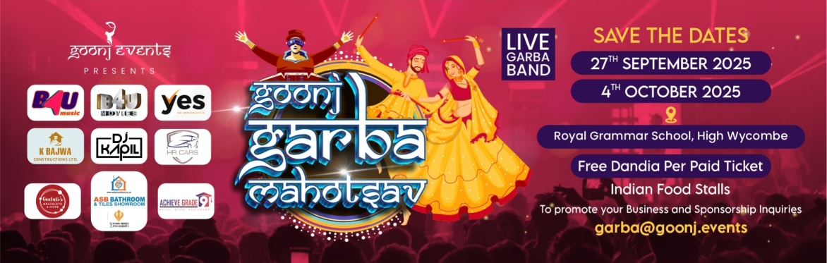 Goonj Garba 2025