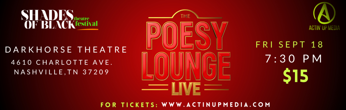 The Poesy Lounge Live