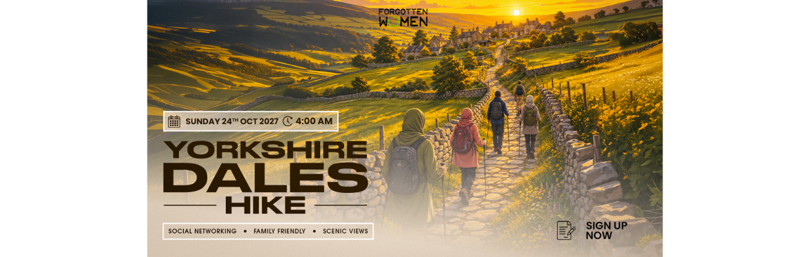 Yorkshire Dales Hike (Challenging) – Sunday 24th October 2027