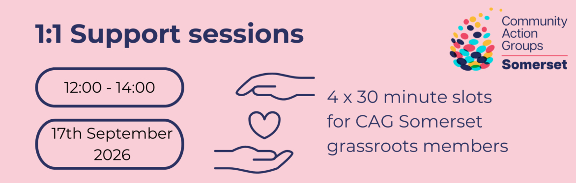 1:1 Support sessions