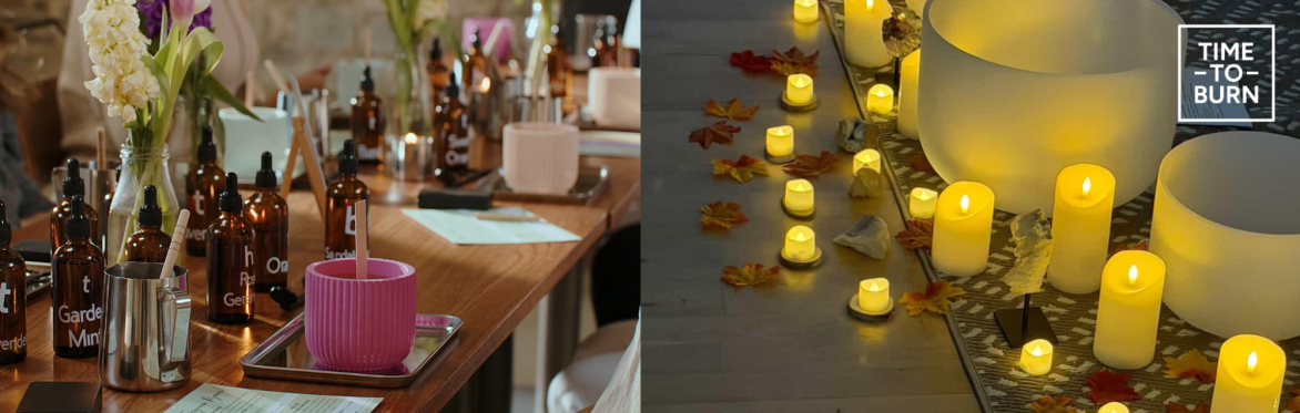 Sound bath and candle making workshop