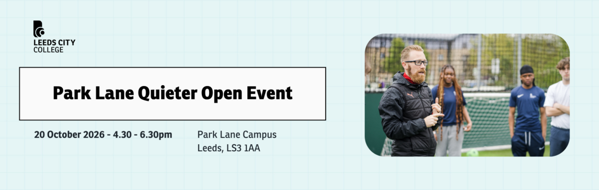 Quieter Open Event - Park Lane