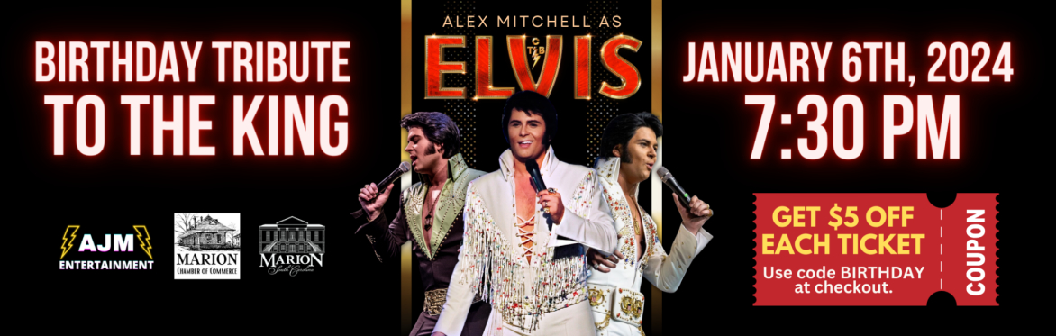 Alex Mitchell as Elvis: Birthday Tribute