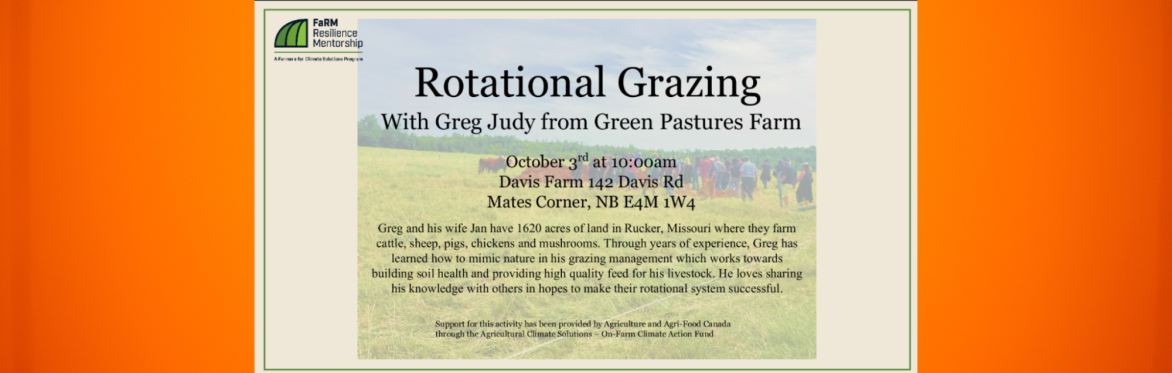 NBSCIA - Rotational Grazing on Green Pastures Farm