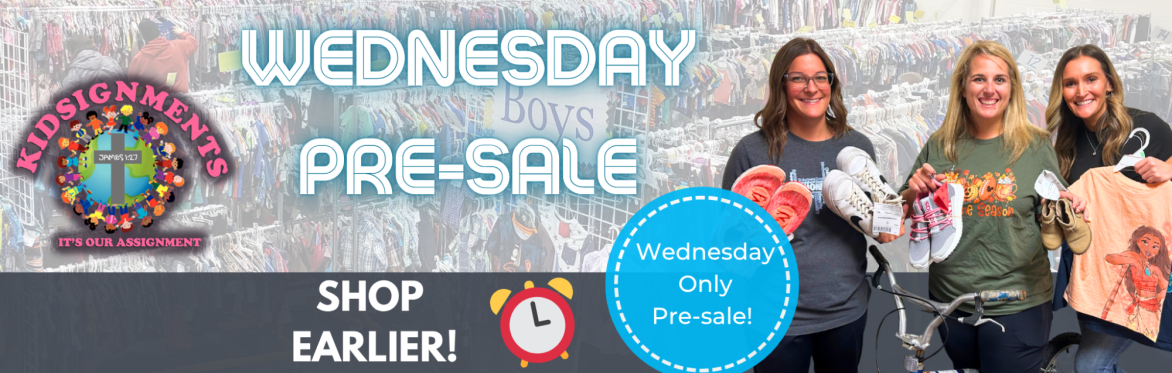 Kidsignments Wednesday Only Presale (Fall 2026)