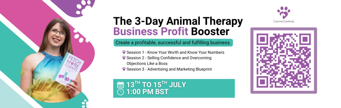 The 3-Day Animal Therapy Business Profit Booster