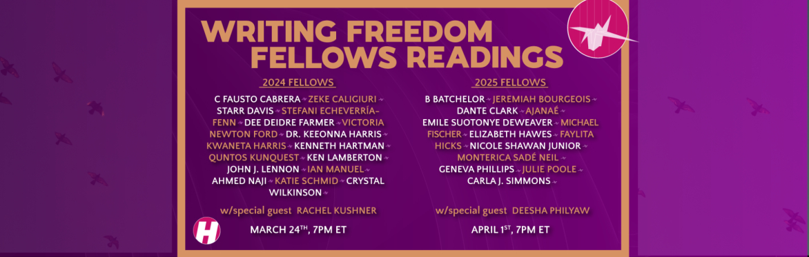 Writing Freedom Fellows Readings