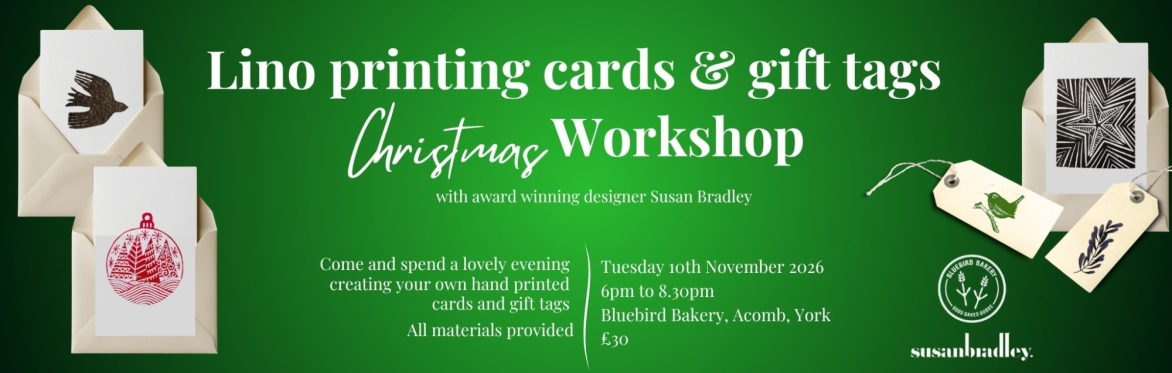 Christmas Cards & Gift Tags Printing Workshop