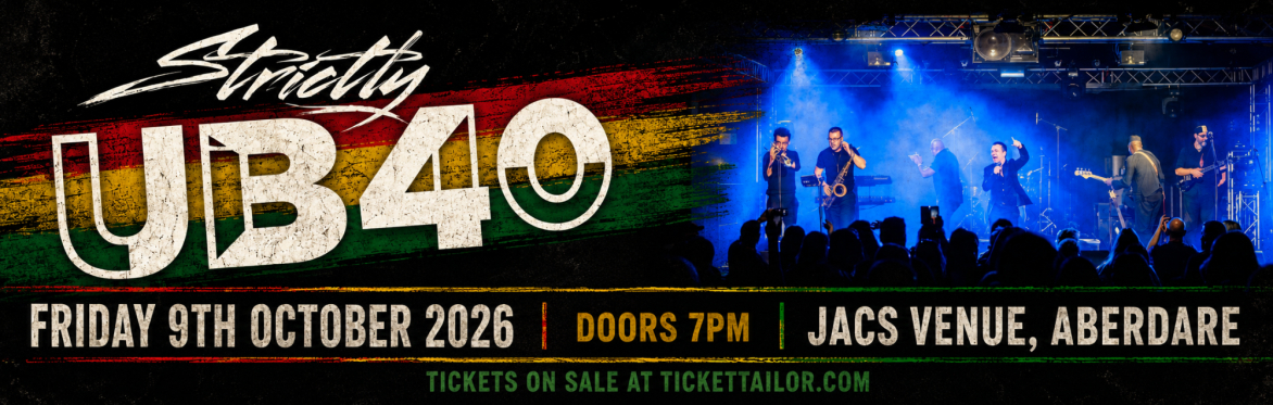 Strictly UB40 — Live at Jacs Venue, Aberdare