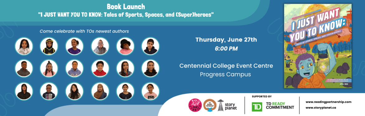 360º Stories Book Launch: " I JUST WANT YOU TO KNOW: Tales of Sports, Spaces, and (Super)heroes"