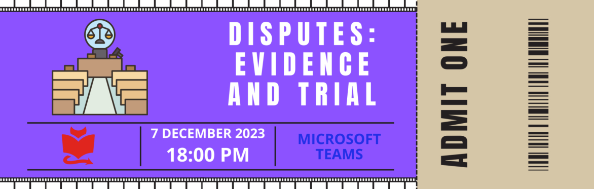 Exam Crash Course Session - Disputes: Evidence and Trial