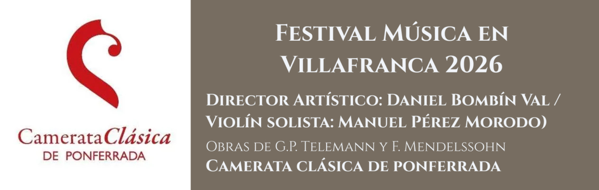 Concierto de Cámara CAMERATA CLÁSICA DE PONFERRADA