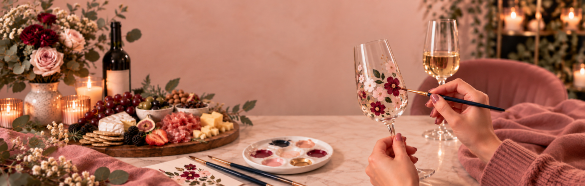 Paint, Snack N Sip - Wine Glass (Gloucester)
