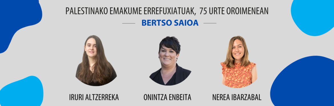 Palestinako emakume errefuxiatuak, 75 urte oroimenean